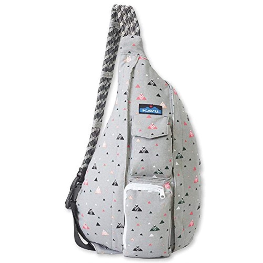 KAVU Original Rope Bag‎ Sling Pack Crossbody Spearheaded Design